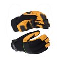 Kinco KincoPro Premium Grain Goatskin & Synthetic Hybrid Gloves with Pull-Strap 102-XL